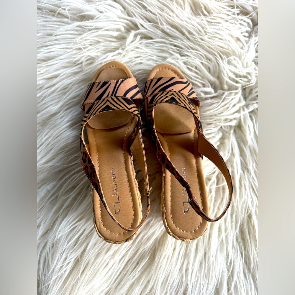 CL by Laundry NWT - Dream Again Wedge Sandal 7 1/2 - Picture 3 of 8